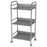 ATLANTIC 38436005 3-Tier Cart on Casters