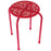 ATLANTIC 38436114 Daisy Design Metal Stool, 2 pk (Red)