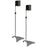 Atlantic Spscur47 Speaker Stand, 2 Pk