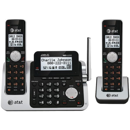 Att Attcl83201 Dect 6.0 Cordless Phone System With 2 Handsets & Talking Caller Id (2-handset Syste