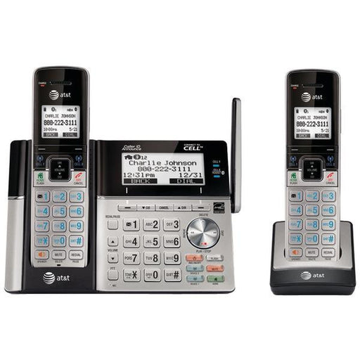 ATT TL96273 Connect to Cell(TM) Answering System with Dual Caller ID (2 Handset)