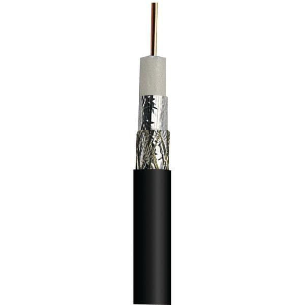 Axis Av82250 Bare Copper Single Rg6 Coaxial Cable, 1000 Ft