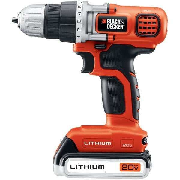 Black & Decker Ldx120c 20-volt Max Lithium Drill-driver