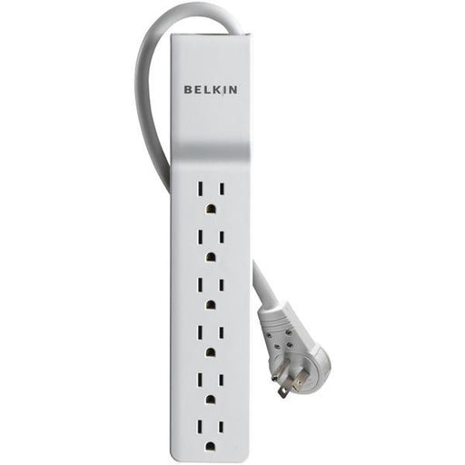 Belkin Be106000-08r 6-outlet Home-office Surge Protector (8ft Cord, Rotating Plug)