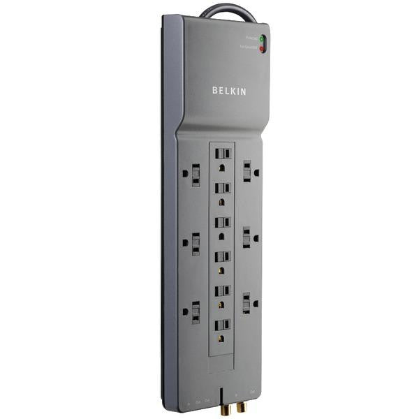 Belkin Be112230-08 Home-office Surge Protector (12-outlet; Telephone & Coaxial Protection)