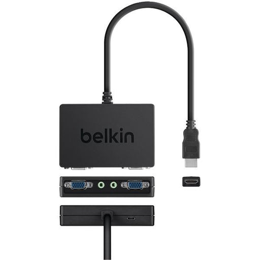 BELKIN F2CD064 HDMI to 2X VGA Female 3.5MM Splitter Dongle