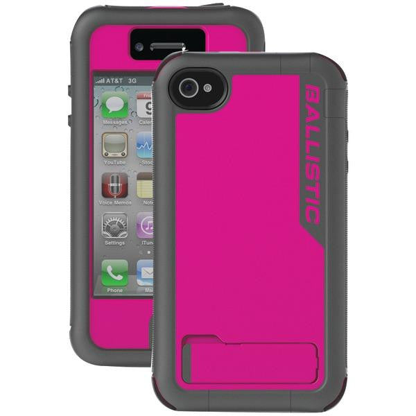 Ballistic Ex0891-a01c Iphone(r) 4-4s Every1(r) Case (raspberry Pink-charcoal Gray)