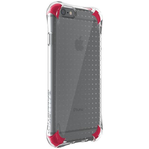 BALLISTIC JS1465-B13N iPhone(R) 6 4.7"-6s Jewel Spark Case (Translucent Clear with Light Pink-Red Corners)