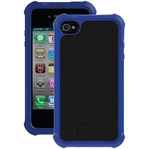 Ballistic Tj0582-a65c Iphone(r) 4-4s Tough Jacket(tm) Case (black-dark Blue)