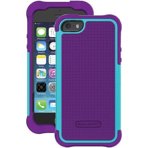 Ballistic Tj0926-a67c Iphone(r) 5-5s Tough Jacket(tm) Case (grape Purple-teal Blue)