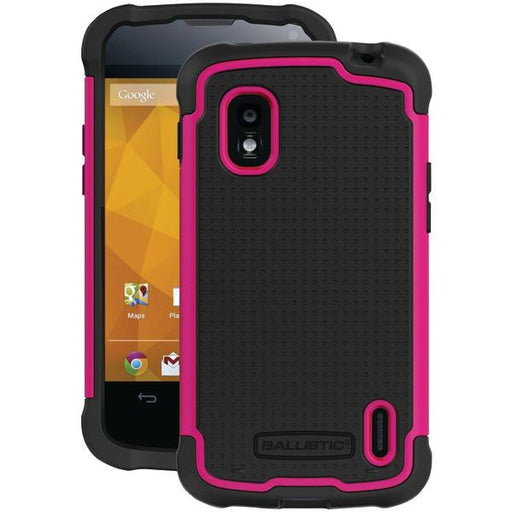 Ballistic Tj1098-a19c Lg(r) Nexus(r) 4 Tough Jacket(tm) Case (black-hot Pink)