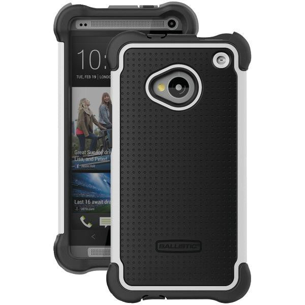 Ballistic Tj1134-a08c Htc(r) One(tm)-m7 Tough Jacket(tm) Case (black-black-white)