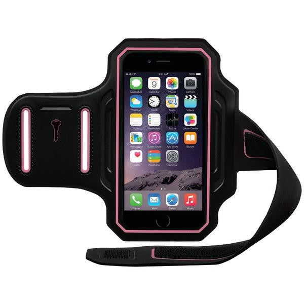 BODY GLOVE 9487801 iPhone(R) 6 4.7" ENDURANCE Armband (Black-Pink)