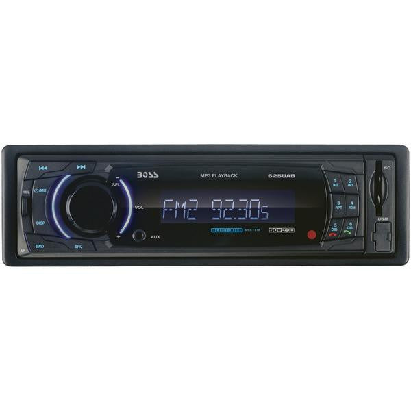 Boss Audio 625uab Single-din In-dash Mechless Receiver With Bluetooth(r)