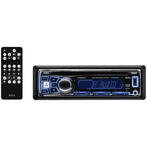 Boss Audio 762brgb Single-din In-dash Am-fm-cd Receiver With Rgb Illumination (with Bluetooth(r))