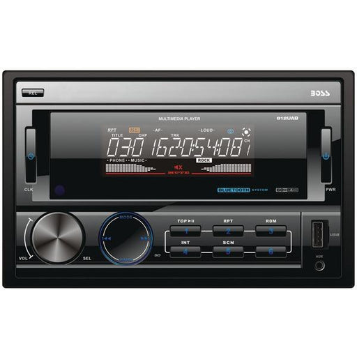 Boss Audio 812uab Double-din In-dash Mechless Receiver With Bluetooth(r)