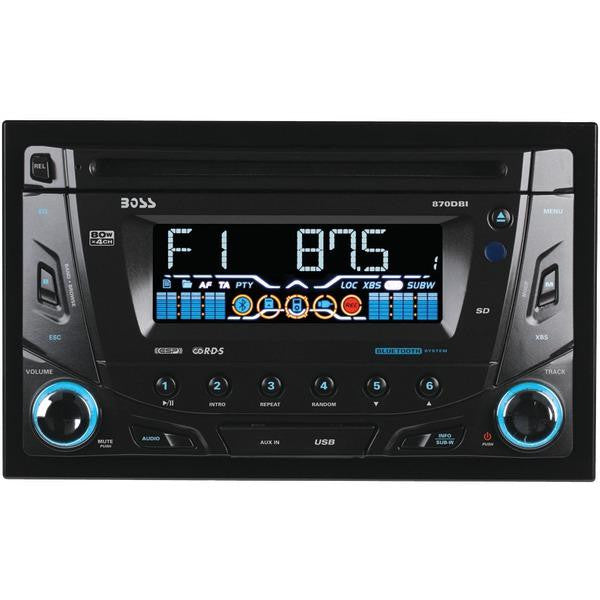 Boss Audio 870dbi Double-din In-dash Cd Receiver With Bluetooth(r)