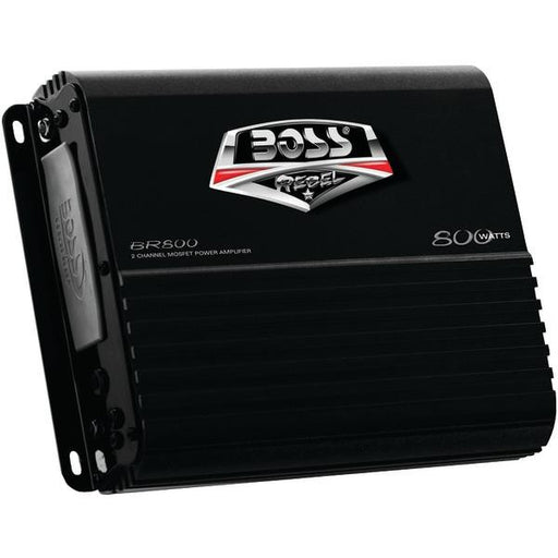 BOSS AUDIO BR800 REBEL All-Terrain-Marine Class AB Amp (2 Channels, 800 Watts)