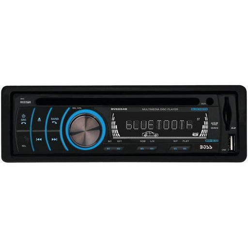 Boss Audio Bv6654b Single-din In-dash Dvd Receiver With Bluetooth(r)