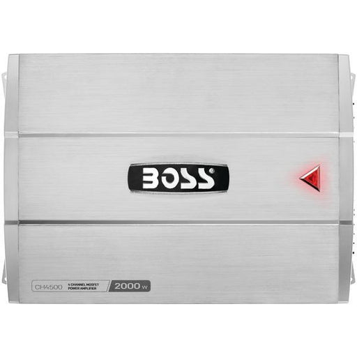 BOSS AUDIO CH4500 Chaos Series Class AB 4-Channel Bridgeable Power Amp (2,000W)