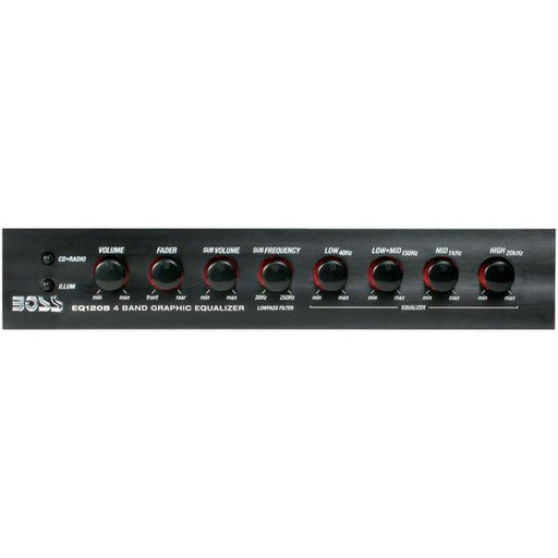 Boss Audio Eq1208 4-band Preamp Equalizer