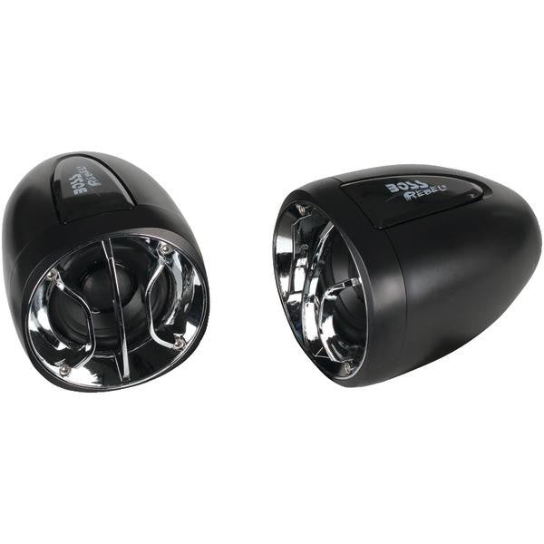 BOSS AUDIO MC300 Motorcycle-All-Terrain 400-Watt Dual-3" Amplified Speaker System