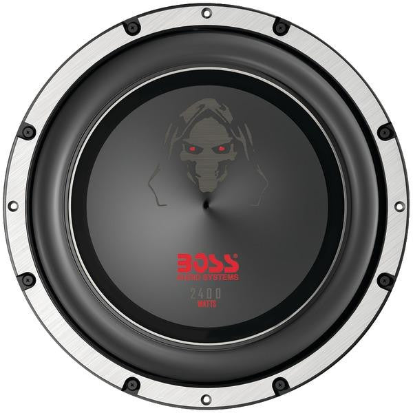 Boss Audio P128dc Phantom Series Dual Voice Coil Subwoofer With Die-cast Aluminum Basket (12")