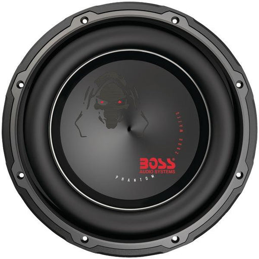 Boss Audio P12dvc Phantom Series Dual Voice Coil Subwoofer With Electroplate Injection Cone (12")