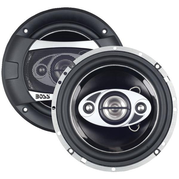 Boss Audio P65.4c Phantom Series Speakers With Electroplate Injection Cone (6.5")