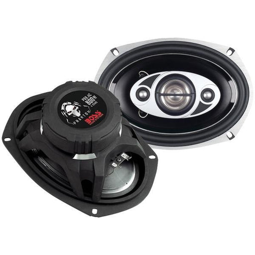 Boss Audio P69.4c Phantom Series Speakers With Electroplate Injection Cone (6" X 9")