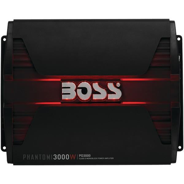 BOSS AUDIO PD3000 Phantom Series Class D Monoblock Amp (3,000W)