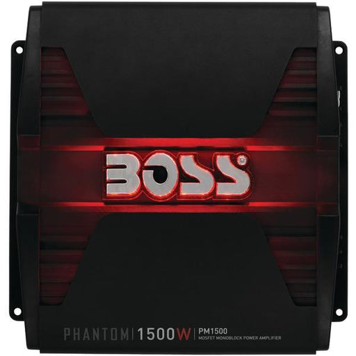 BOSS AUDIO PM1500 Phantom Series Class AB Monoblock Amp (1,500 Watts)