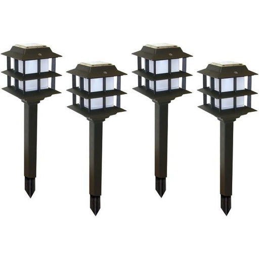 Brinkmann 822-2508-4 Modern Tier Led Landscape Light, 4pk;