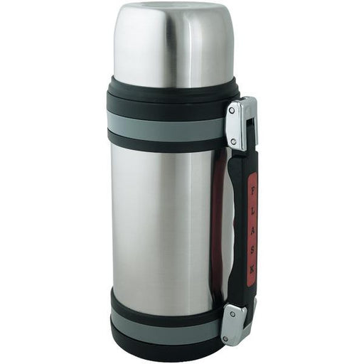 BRENTWOOD FTS-1000 1.0 Liter Vacuum Bottle w-Handle, Stainless Steel