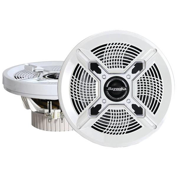 Bazooka Mac6510w Marine Coaxial Speakers (6.5"; White)