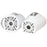 Bazooka Mt8265w 8" & 6.5", 250-watt Double-ended Marine Tubbie (white)