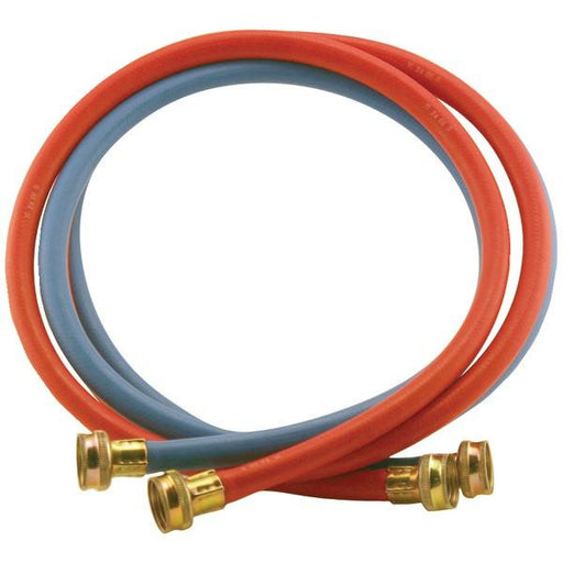 X1109rb-6ff-tp Rubber Washing Machine Hoses, 2 Pk