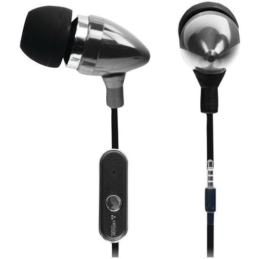 Cellular Innovations Ip-hf1-slv Stereo Hands-free Earbuds With Microphone (silver)