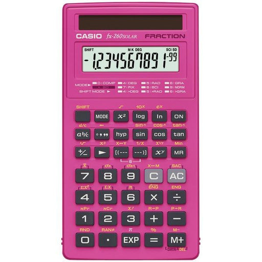 Casio Fx-260slr-pk Scientific Calculator