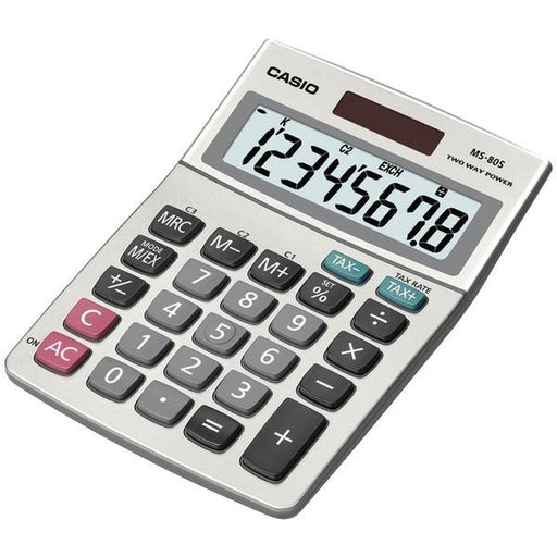 Casio Ms80ssih Solar Desktop Calculator With 8-digit Display