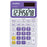 Casio Sl300vcplsih Solar Wallet Calculator With 8-digit Display (purple)