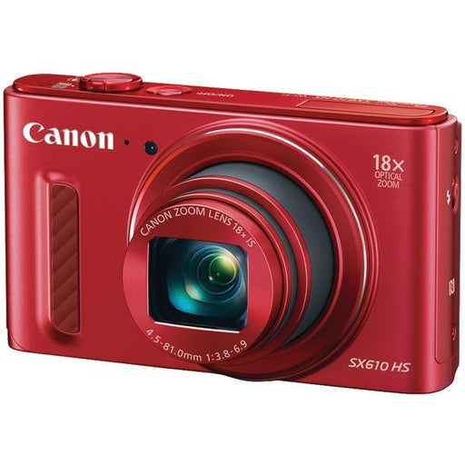 Canon 0113c001 Powershot(r) Sx610 Hs Digital Camera (red)