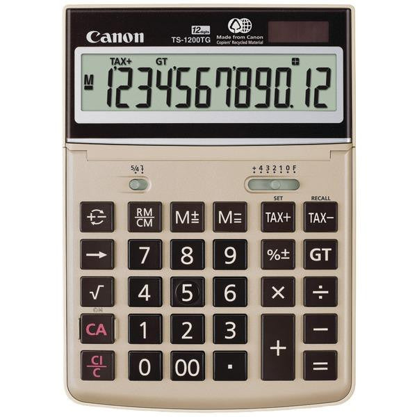 Canon 1072b008aa 12-digit Desktop Calculator