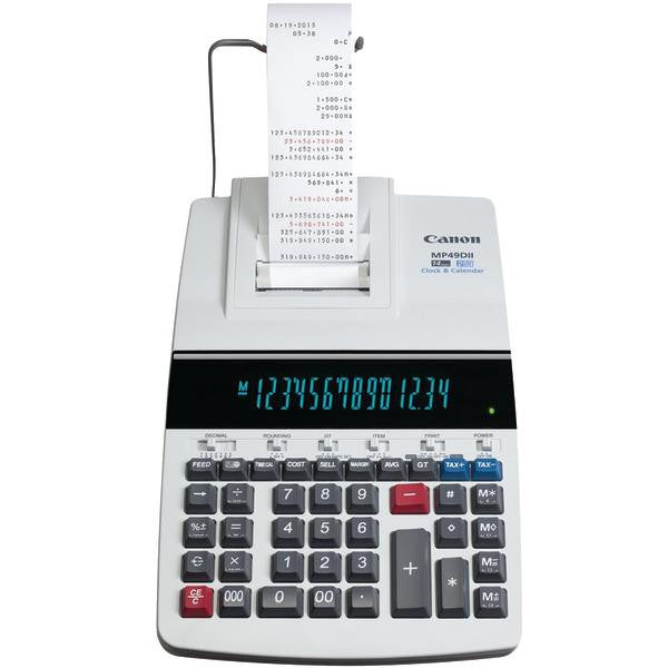 Canon 8708b001 Mp49dii Gb 14-digit Desktop Printing Calculator