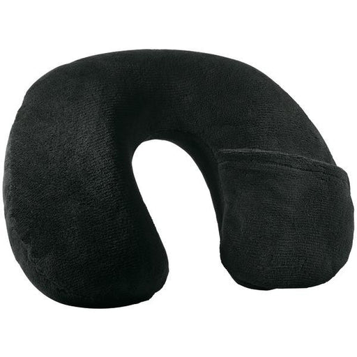 Travel Smart By Conair Ts22n Inflatable Fleece Neck Rest (black)