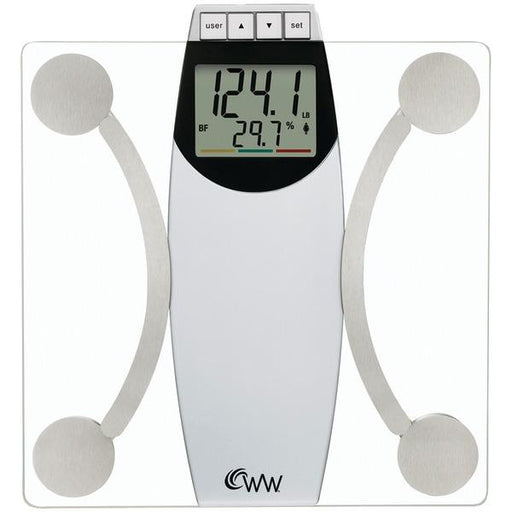 Conair Ww67n Weight Watchers(r) Glass Body Analysis Scale