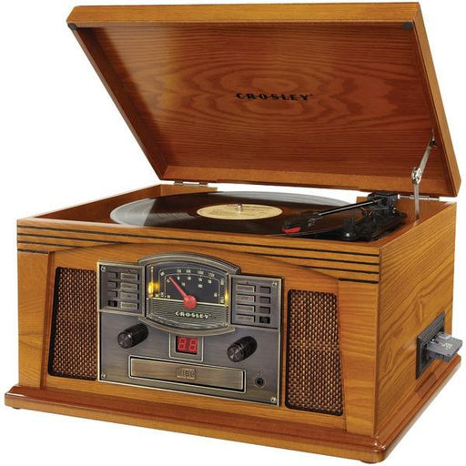 Crosley Radio Cr42c-oa Lancaster Musician Entertainment Center (oak)