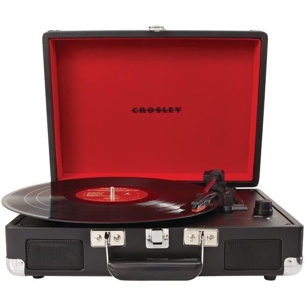 Crosley Radio Cr8005a-bk Cruiser Portable Turntable (black)