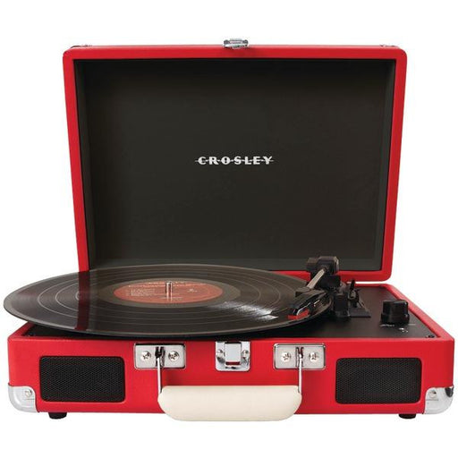 Crosley Radio Cr8005a-re Cruiser Portable Turntable (red)