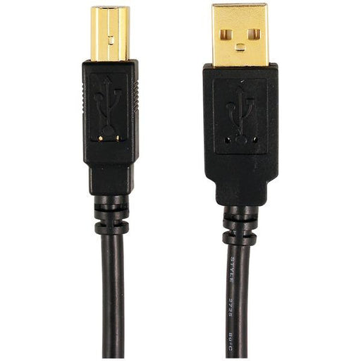 Axis 12-0080 (mp-007-pt-bl A-male To B-male Usb 2.0 Cable (6ft)